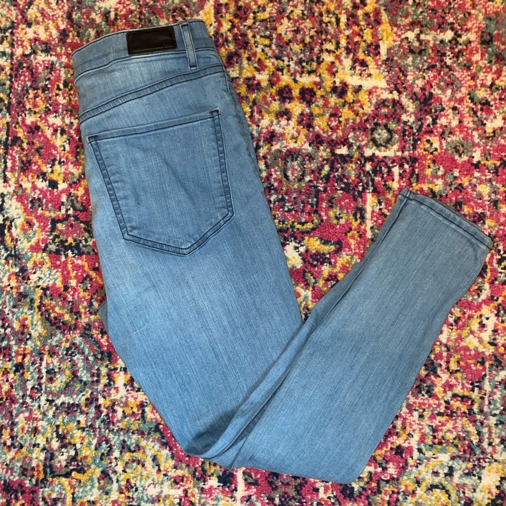 Express High-rise skinny jeans.